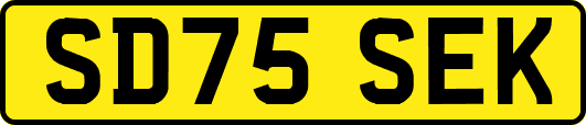 SD75SEK
