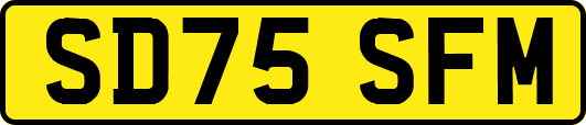 SD75SFM