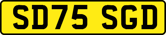 SD75SGD