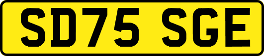 SD75SGE