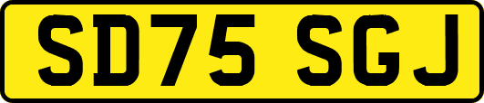 SD75SGJ