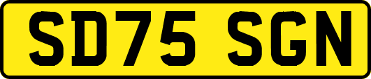 SD75SGN