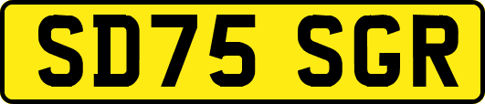 SD75SGR