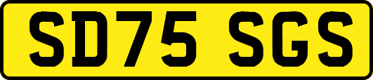 SD75SGS