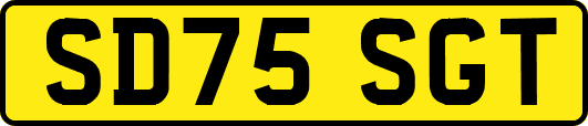 SD75SGT