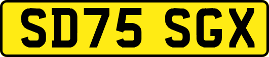 SD75SGX