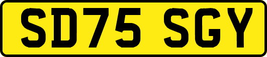 SD75SGY