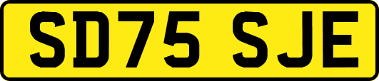 SD75SJE