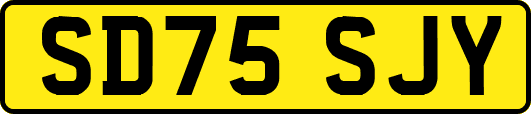 SD75SJY