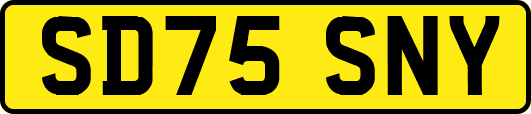 SD75SNY
