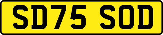 SD75SOD