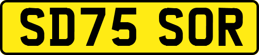 SD75SOR