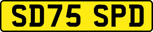 SD75SPD