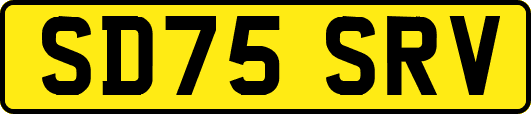 SD75SRV