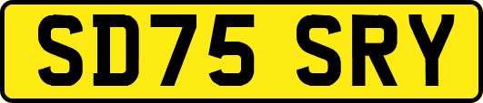 SD75SRY