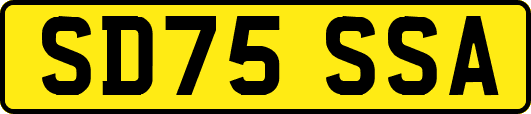 SD75SSA