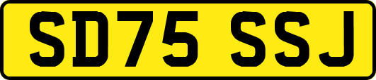 SD75SSJ