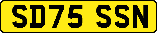 SD75SSN