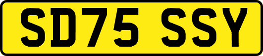 SD75SSY