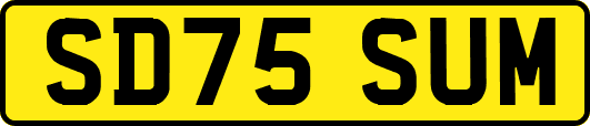 SD75SUM