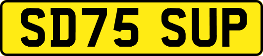 SD75SUP