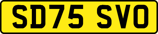 SD75SVO
