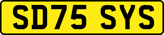 SD75SYS
