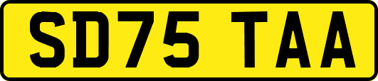 SD75TAA