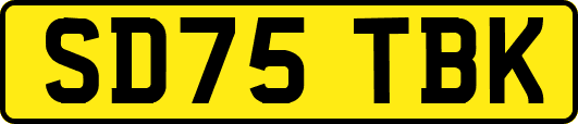 SD75TBK