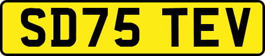 SD75TEV