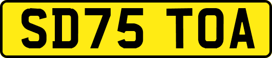 SD75TOA