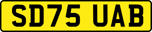SD75UAB