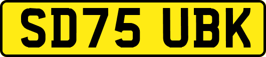 SD75UBK
