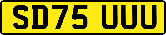 SD75UUU