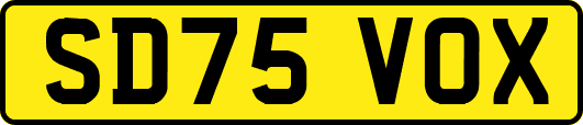 SD75VOX