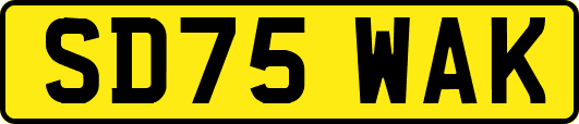 SD75WAK