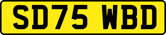 SD75WBD