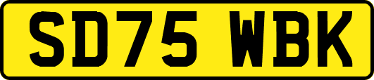 SD75WBK