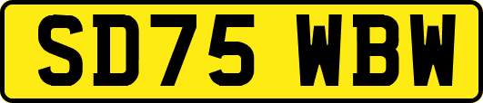 SD75WBW