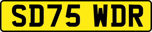 SD75WDR