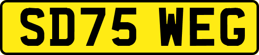 SD75WEG
