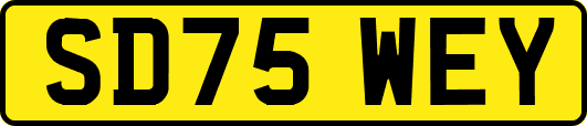 SD75WEY