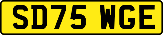 SD75WGE
