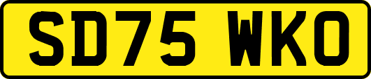 SD75WKO