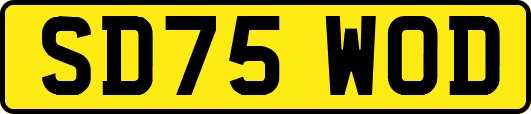 SD75WOD