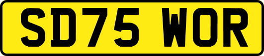 SD75WOR