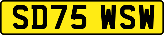 SD75WSW