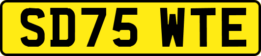 SD75WTE
