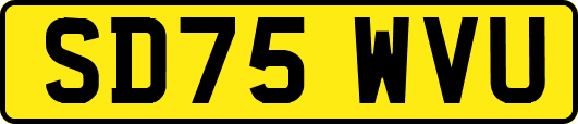 SD75WVU