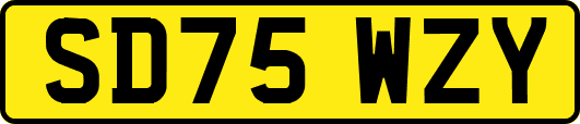 SD75WZY